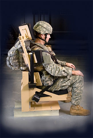 BlastRide Blast Mitigating Seat Technology