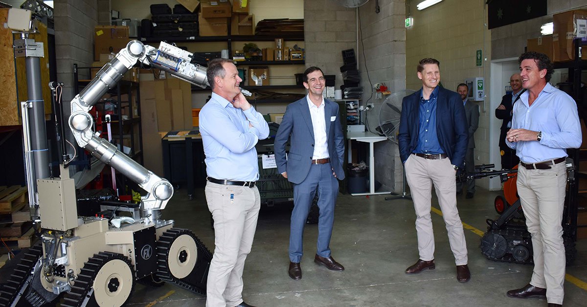 The Hon. Andrew Hastie & The Hon. Trevor Evans Visiting EPE HQ