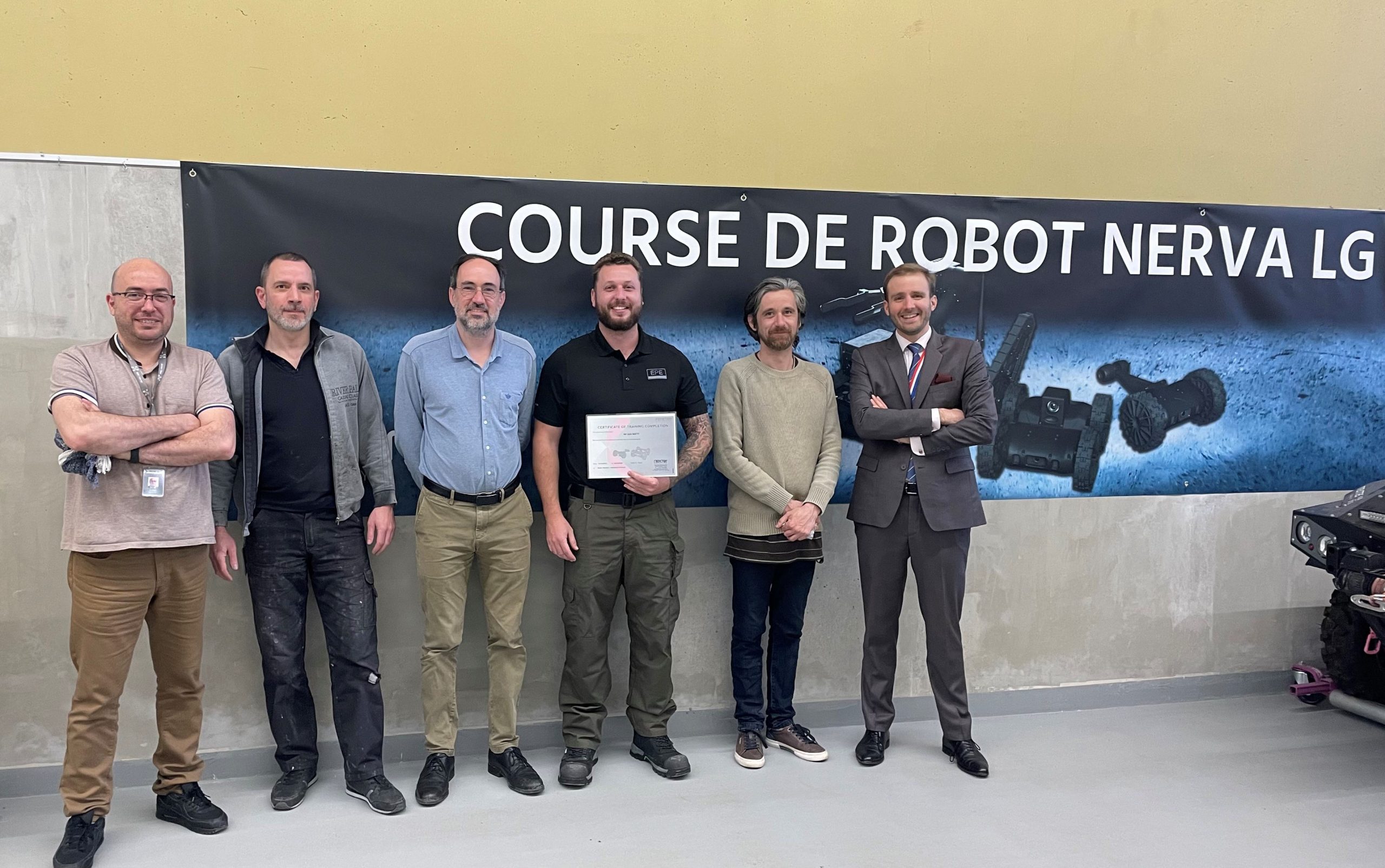 EPE first company qualified to maintain NERVA robotics